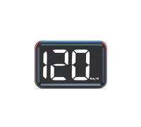 WJDMB Pantalla de Visualización Frontal para Honda CR-V CRV 2002-20025, Fuente Grande Head Up Display Pantalla de Visualización Frontal Fácil Usar,White-A