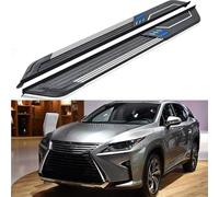 WJDMW 2 Piezas Faldones Laterales para Lexus RX RX350 RX350L RX450h RX450h F Sport 2016-2022, Faldones Laterales Coche Pedales Antiarañazos Estribos Extensión Falda Lateral de Pasos