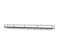 WJDREPKHY Estante de Barra de Metal para licores de Pared con luz LED - Botellero de Hierro de Pared con Gancho - Mejore su Bar con Este Sencillo y Elegante Estante para licores Negro.