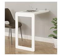 WJDY Blanco Mesa Colgante Plegable, Mesa De Centro Colgante, para Cocina Comedor y Sala De Estar, No Es Fácil De Envejecer, 2 Tamaños (Color : White, Size : 74x45cm)