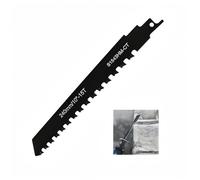 Wjelet Hoja de sierra sable de 240 mm, para madera, piedra, ladrillo, hormigón, cemento, hoja de sierra robusta para hormigón aireado, compatible con, por ejemplo, Einhell Bosch, Dewalt Makita,