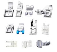 Wjelet Juego de prensatelas para máquina de coser multifunción, accesorios de repuesto para máquina de coser doméstica para W6, Brother, Singer, Privileg, Janome, Husqvarna y más máquinas de coser