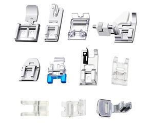 Wjelet Juego de prensatelas para máquina de coser multifunción, accesorios de repuesto para máquina de coser doméstica para W6, Brother, Singer, Privileg, Janome, Husqvarna y más máquinas de coser