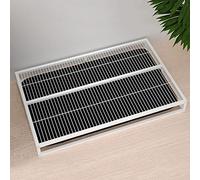 WJFTODAY Bandeja de Entrenamiento Resistente para Perros: Ideal para Cachorros y Perros Gorros y Perros Grandes, Ideal para el Entrenamiento en Apartamentos, Balcones y baños (54 x 37 x 8 cm, Blanco)