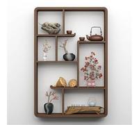 WJFTODAY Estante Colgante para decoración de Pared con visión 3D, Ideal para Sala de estacolgante para decoración de Pared con visión 3D, Ideal para Sala de Estar y Cocina (90 x 60 x 12 cm (Derecha))