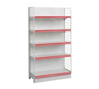 WJFTODAY Estantes de Suelo de Pared, estanterías Tipo góndola para supermercados, Tiendas Tipo góndola para supermercados, Tiendas minoristas, Almacenamiento, comerciales, industriales y utilitarios.