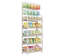 WJFTODAY Estantes para Verduras de supermercado, Expositor, Expositor de Aperitivos para a con Ganchos para supermercado, Tienda de Dulces, Farmacia, Soporte de Almacenamiento para Frutas y Verduras.