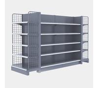 WJFTODAY Expositores Combinados Resistentes para Alimentos, Organizador de refrigerios de pie, Expositor para supermercados, Bolsas de Papas Fritas, Dulces, Juguetes y comestibles (267 x 73 x 135 cm)