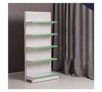 WJFTODAY Organizador Grande de refrigerios, Estante para Frutas y Verduras, Ideal para ceas, nueces y donas, con Altura Ajustable para exhibición en despensa (Color: Blanco, tamaño: 72 x 40 x 135 cm)