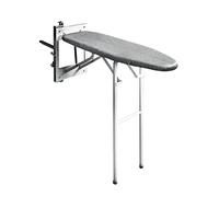 WJFTODAY Tabla de Planchar emergente con Marco de Metal de Cierre Suave, Amortiguador de co de Metal de Cierre Suave, Amortiguador de rotación de 180 Grados, Plegable con Cubierta Resistente al Calor