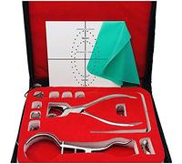 WJH Dique de Goma Kit - Dental Endodoncia dique de Goma Kit - con Marco de ponche Abrazaderas Instrumentos Dentales
