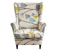 WJHDWYD Funda de Sillón Funda Orejero elástica, Cubre Sillón Relax 1 Plaza, Cojín Independiente(Diente de León)