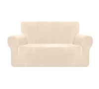 WJHDWYD Funda de Terciopelo Grueso de Primera Calidad for sillón de 1 Plaza, Muy elástica, súper Suave, Protector de Muebles de Lujo for Mascotas y niños.(B,2 Seater)