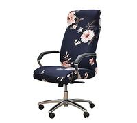 WJHDWYD Funda elástica for Silla de Oficina, Funda for Silla Gamer, Universal Lavable Silla giratoria de Oficina, Silla de computadora con reposabrazos.(Q5,M)