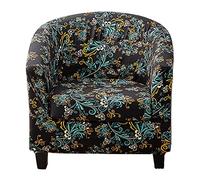 WJHDWYD Funda for Silla Chesterfield Funda for sillón Club sillón Convertible(Bleu Maggie)