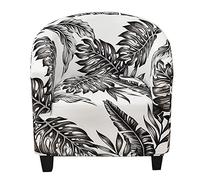 WJHDWYD Funda for Silla Convertible Chesterfield, Funda elástica for sillón de cóctel(Bleu Prairie Noir)