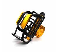 WJHVNH Portavasos Motocicleta para BMW Motorrad R NineT Scrambler, Giratorio 360°, Duradero Fácil Instalación Portavasos Aluminio Motocicleta,Yellow