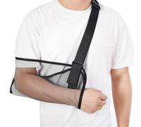 WJIAAA Bandolera de malla para hombre para lesiones en los hombros, ajustable y transpirable para brazo izquierdo y derecho, codo y muñequera para hombres y mujeres