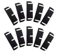 WJIAAA Cuñas de bisagra de puerta para kit de reparación de bisagras de puerta, 10 espaciadores de bisagra de 3.5 pulgadas para alineación de puerta, arreglar fugas de aire, desalineación, material de