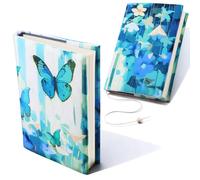 WJIAAA Fundas para libros de tapa blanda, protector de tela ajustable para tamaño A5 de 5.5 x 8.2 pulgadas para tapa dura, tapa blanda, novelas, cuadernos, libros, accesorios, Navidad, cumpleaños