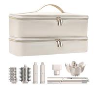 Wjiang Funda de transporte para secador de pelo Shark Flex Style Dyson Airwrap Supersonic, bolsa de almacenamiento de viaje de doble capa, también para secador de pelo Revlon, cepillo, accesorios para