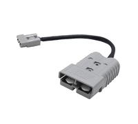 WJIANY Cable de Conversión Anderson de 50 a A 120 A/175 A/350 a para Carretilla Elevadora Eléctrica [Longitud del Cable: 30 cm, Cable de 4 Mm2, Corriente de 30 A],50a to 175a