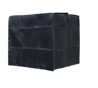 WJIAYAO Cubierta para Tanque de Agua El Tanque de Agua se Adapta al Estuche 1000L 210D Estuche de Mano IBC con Cremallera Verde Barril de Lluvia for Exteriores de 275 galones(Black)