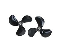 WJIAYAO Hélices para Motores De Barcos 1 par de remos Tres Palas for Barco 4 mm, hélice for, Tornillo Positivo y Reverso Alta Resistencia(44.0mm)
