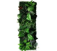 WJIAYAO Paneles de Pared de Césped Artificial Panel de Rosas Artificiales for decoración del hogar, 40 x 120 cm, Cubierto con Estera Paja(Color4)