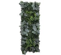 WJIAYAO Paneles de Pared de Césped Artificial Panel de Rosas Artificiales for decoración del hogar, 40 x 120 cm, Cubierto con Estera Paja(Color12)