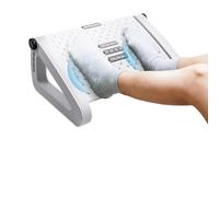 WJIAYAO Reposapies De Oficina Foot Rest for Under Desk at Work Adjustable Height Foot Rest Portable Under Desk Foot Stool for Home Office(BST-JJSJ06B)