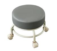 WJIAYAO Taburete bajo con Ruedas Pedicura Sillas de Herramientas for pedicura Reposapiés Taburete bajo móvil Rueda Universal Muebles salón Ergonomía Belleza Masaje Silla SPA(Color 2)