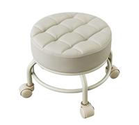 WJIAYAO Taburete bajo con Ruedas Pedicura Sillas de Herramientas for pedicura Reposapiés Taburete bajo móvil Rueda Universal Muebles salón Ergonomía Belleza Masaje Silla SPA(Color 19)