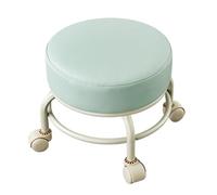 WJIAYAO Taburete bajo con Ruedas Pedicura Sillas de Herramientas for pedicura Reposapiés Taburete bajo móvil Rueda Universal Muebles salón Ergonomía Belleza Masaje Silla SPA(Color 8)