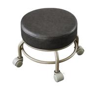 WJIAYAO Taburete bajo con Ruedas Pedicura Sillas de Herramientas for pedicura Reposapiés Taburete bajo móvil Rueda Universal Muebles salón Ergonomía Belleza Masaje Silla SPA(Color 16)