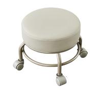 WJIAYAO Taburete bajo con Ruedas Pedicura Sillas de Herramientas for pedicura Reposapiés Taburete bajo móvil Rueda Universal Muebles salón Ergonomía Belleza Masaje Silla SPA(Color 10)