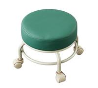 WJIAYAO Taburete bajo con Ruedas Pedicura Sillas de Herramientas for pedicura Reposapiés Taburete bajo móvil Rueda Universal Muebles salón Ergonomía Belleza Masaje Silla SPA(Color 4)