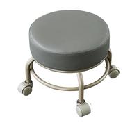 WJIAYAO Taburete bajo con Ruedas Pedicura Sillas de Herramientas for pedicura Reposapiés Taburete bajo móvil Rueda Universal Muebles salón Ergonomía Belleza Masaje Silla SPA(Color 11)