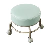 WJIAYAO Taburete bajo con Ruedas Pedicura Sillas de Herramientas for pedicura Reposapiés Taburete bajo móvil Rueda Universal Muebles salón Ergonomía Belleza Masaje Silla SPA(Color 17)
