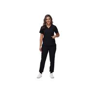 WJIAYAO Uniforme Sanitario Unisex Uniforme médico y de enfermería, Duradero, Dental, pediátrico, Secado rápido, for Servicios atención médica(Color 2,XXL)