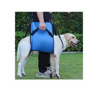 WJJKJH Adjustable Dog Lift Harness Dog Sling Portable Dog Sling for Back Legs Dog Lift Harness for Large Dogs Soft Lift Support(Blue,X-Large)