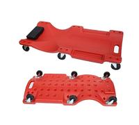 WJJKJH Camilla de mecánico Camilla Mecánica con Luz De Trabajo, Perfil Bajo De 91 Cm/101 Cm, Moldeada por Soplado, For Garaje, 6 Ruedas Giratorias(102x48x12cm)