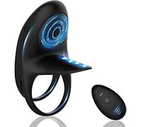 WJL Áñillø Vîbrätøriø Pënë Hombre Y Mujer Recargable Rëtärdäntë Áñillø Pënë Masculino Silicona Juguëtës Erøticøs para Adultos Áñillø E?T?Mulãdør Clîtørî? Áñillø Vîbrädør Erëcciøn para Pareja Masaje