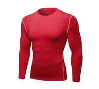 WJLYDM 1 Uds. Ropa Interior térmica de Manga Larga for Hombre, Tops Finos Ajustados Secado rápido elásticos for Fitness, Ropa otoño e Invierno for(Gray,M (50-60kg))