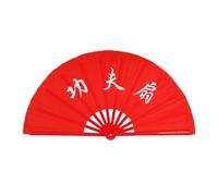 WJLYDM Abanico de plástico Plegable for Tai chi, Yoga, Kung fu, Danza, Escenario, decoración for Bodas y Fiestas, 28/34 cm(Color 01,53CM)