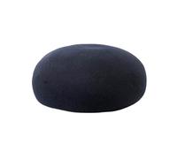 WJLYDM Boinas elegantes de fieltro lana for mujer y niños, estilo boina pan calabaza, ideales for otoño e invierno. Sombrero sencillo pintor(Blue,54cm)