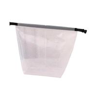 WJLYDM Bolsa de almacenamiento impermeable for ropa deportiva, baño, piscina, gran capacidad, con cordón, artículos aseo for exteriores(White 1pcs,M)