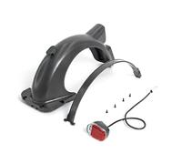 WJLYDM Guardabarros Trasero for Scooter eléctrico, Protector Deflector de Agua, luz Trasera, Guardabarros de Rueda, Accesorios