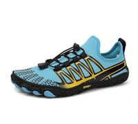 WJLYDM Zapatos de Playa for Hombre y Mujer, Descalzos, for natación en el Agua, Fitness y Entrenamiento, for Verano, for vadear al Aire Libre, Talla Grande(Blue,40)