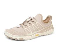WJLYDM Zapatos de Playa for Hombre y Mujer, Descalzos, for natación en el Agua, Fitness y Entrenamiento, for Verano, for vadear al Aire Libre, Talla Grande(Khaki,36)